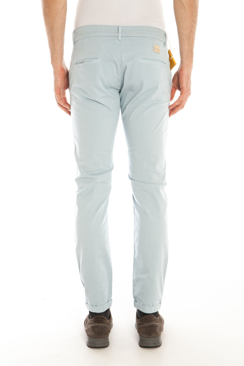 Pantaloni Daniele Alessandrini in Cotone ed Elastan - mem39