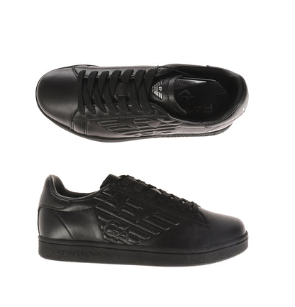 Sneakers Emporio Armani EA7 6 Nero - Eleganza in Pelle - mem39