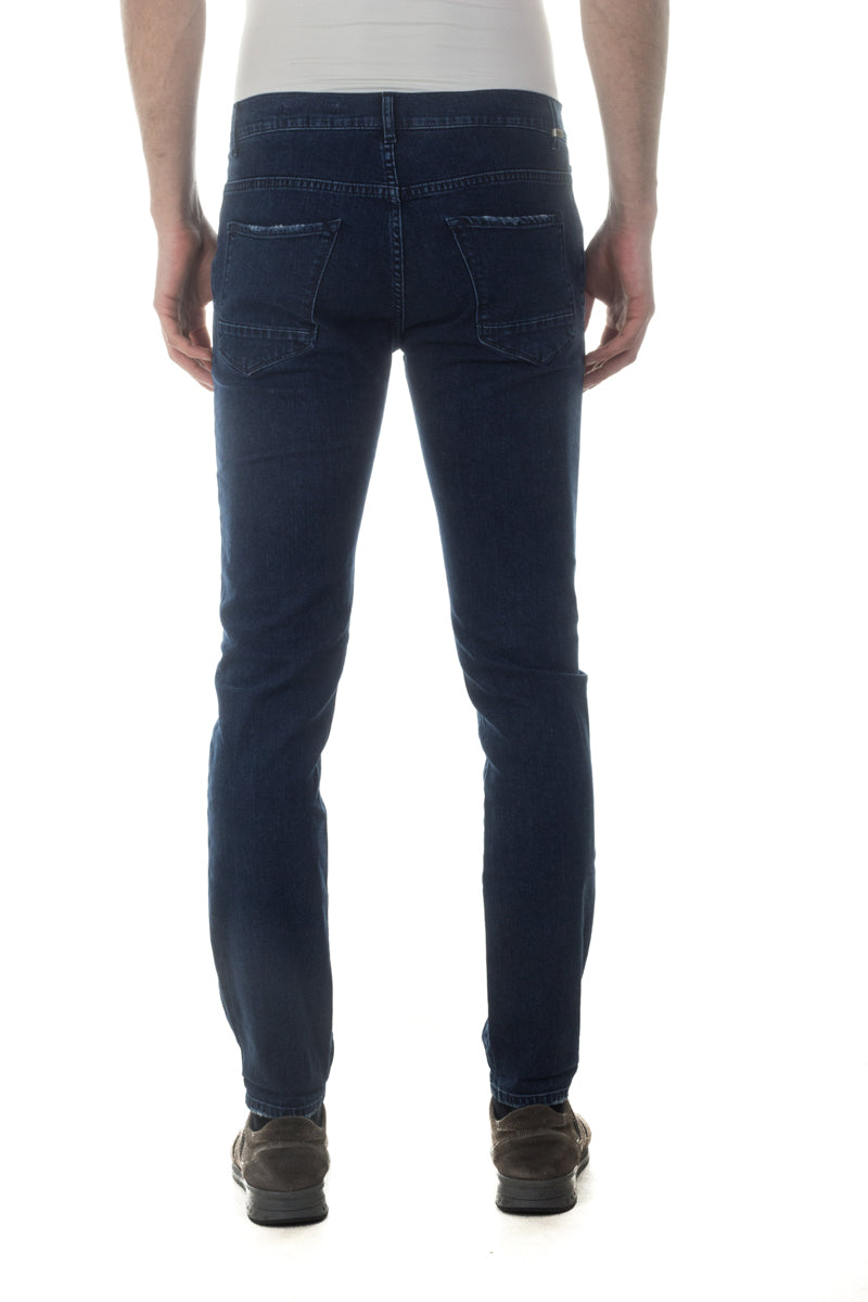 Jeans Daniele Alessandrini 38 in Denim di Cotone ed Elastan - mem39