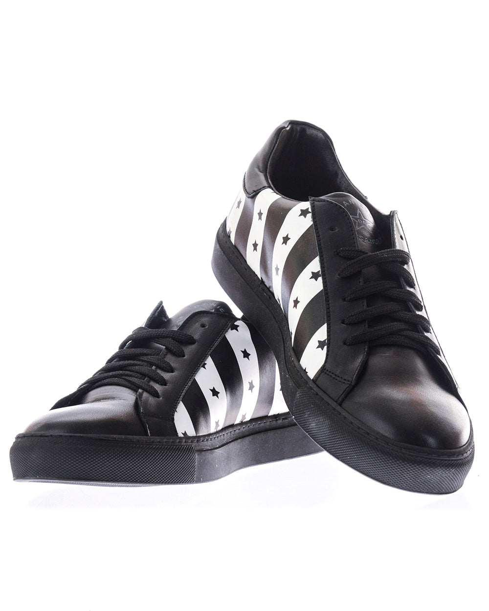 Sneakers in Pelle Nera - Daniele Alessandrini - mem39