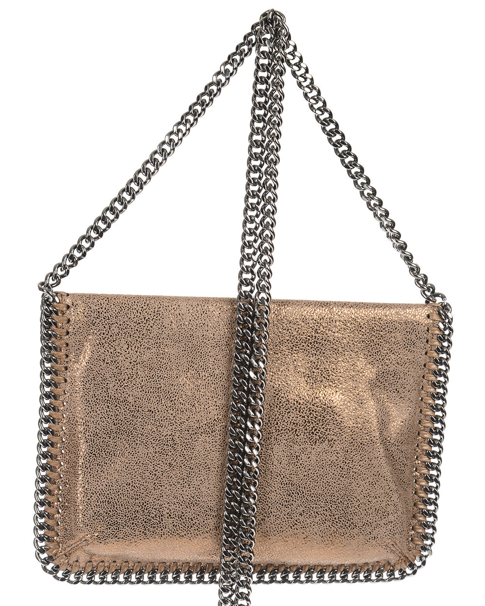 Borsa Stella McCartney Marrone e Argento - mem39