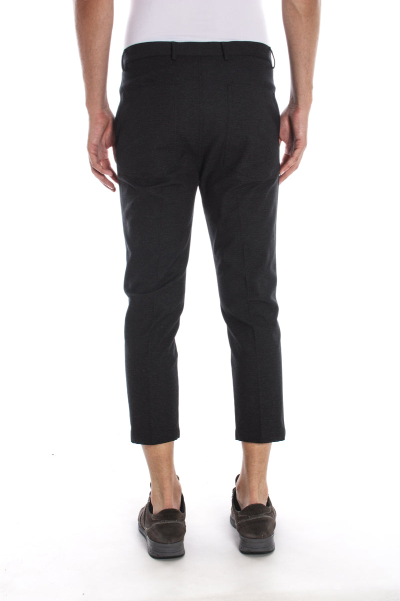 Pantaloni Daniele Alessandrini Nero Comfort e Stile - mem39