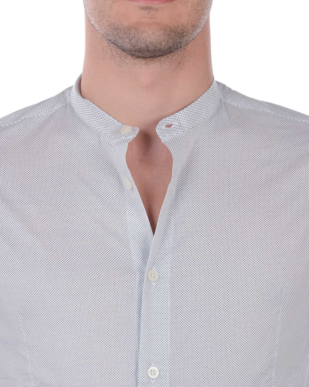 Camicia Bianca Slim Fit Daniele Alessandrini - mem39