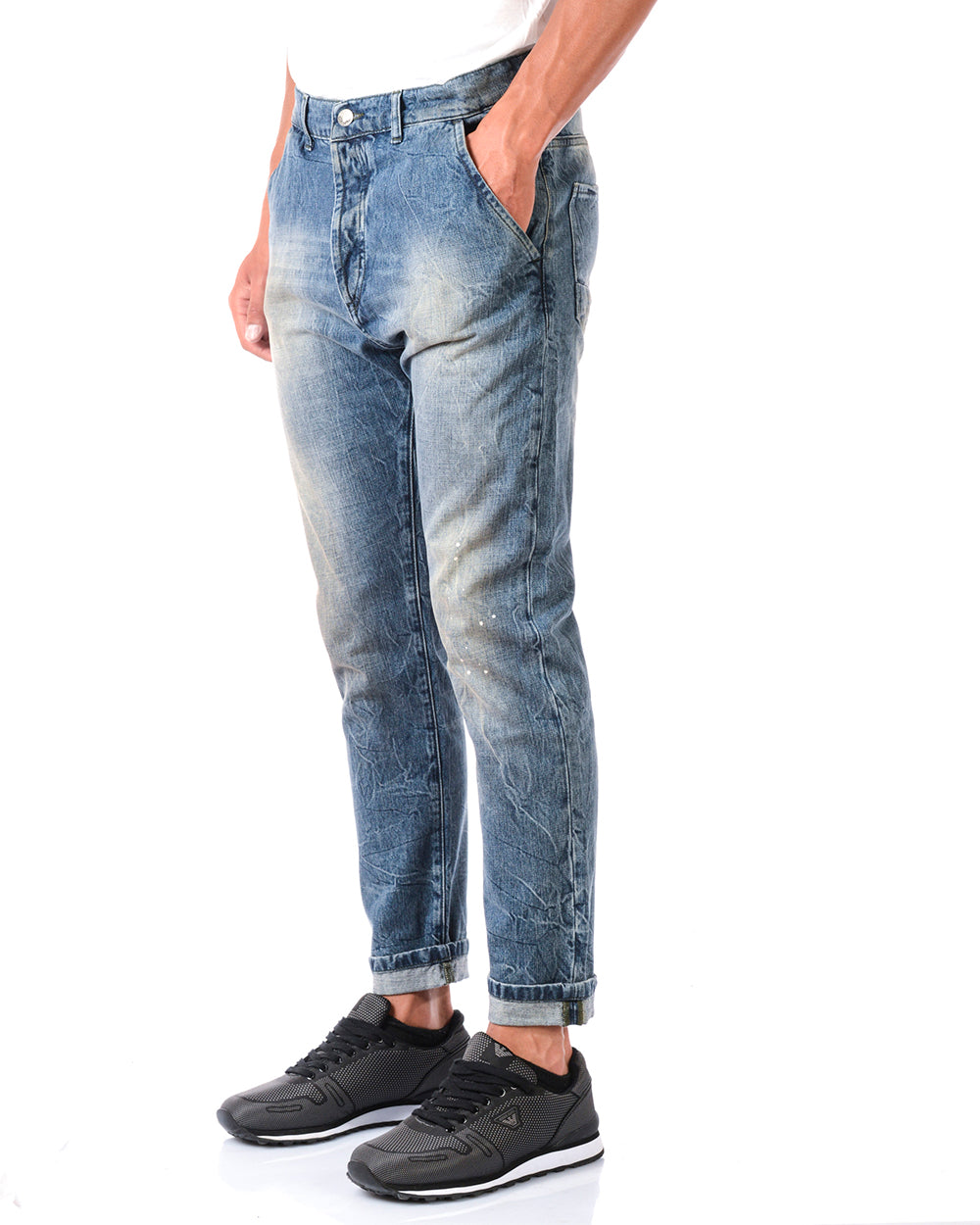 Jeans Blu Daniele Alessandrini M - mem39