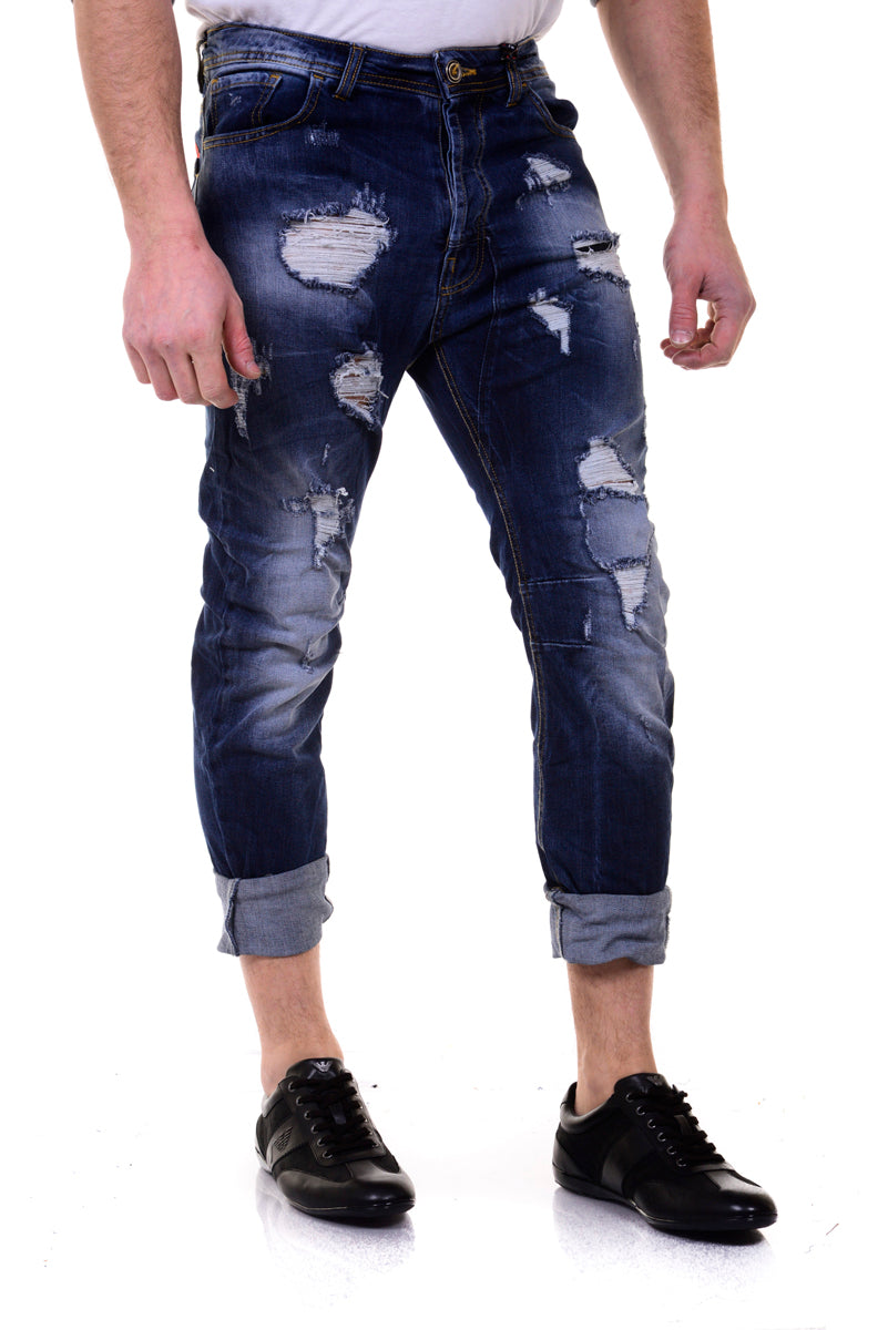 Jeans I'M C COUTURE 46, Denim Zip & Bottone - mem39