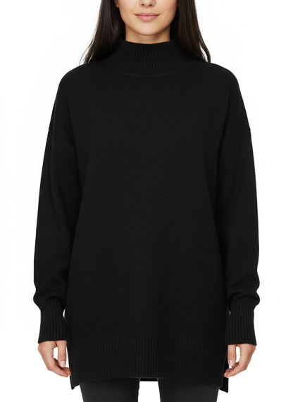 Vero Moda maglia dolcevita Gold in misto viscosa nero - mem39