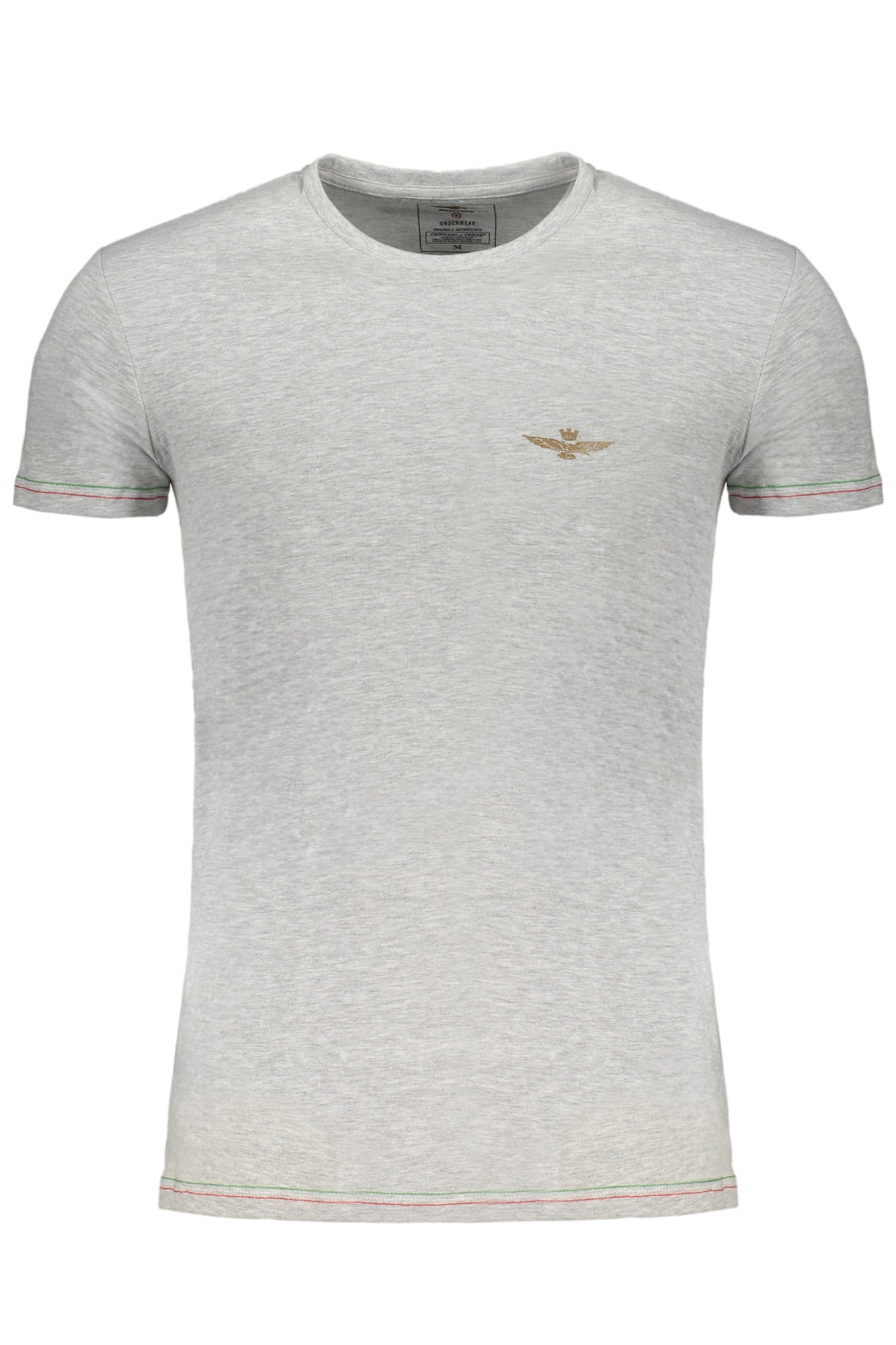 Aeronautica Militare T-Shirt Maniche Corte Uomo Grigio"" - mem39