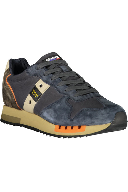 Blauer Sneakers