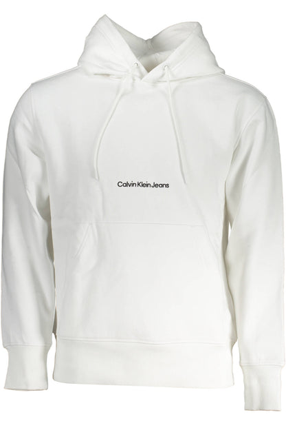 Calvin Klein Felpa Senza Zip Uomo Bianco"" - mem39