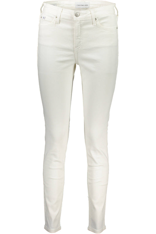 Calvin Klein Jeans Denim Donna Bianco"" - mem39