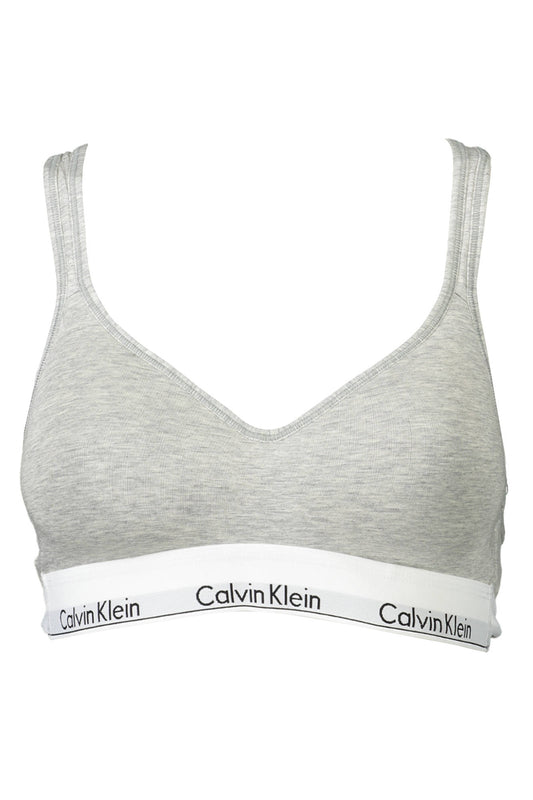 Calvin Klein Reggiseno A Balconcino Donna Grigio"" - mem39