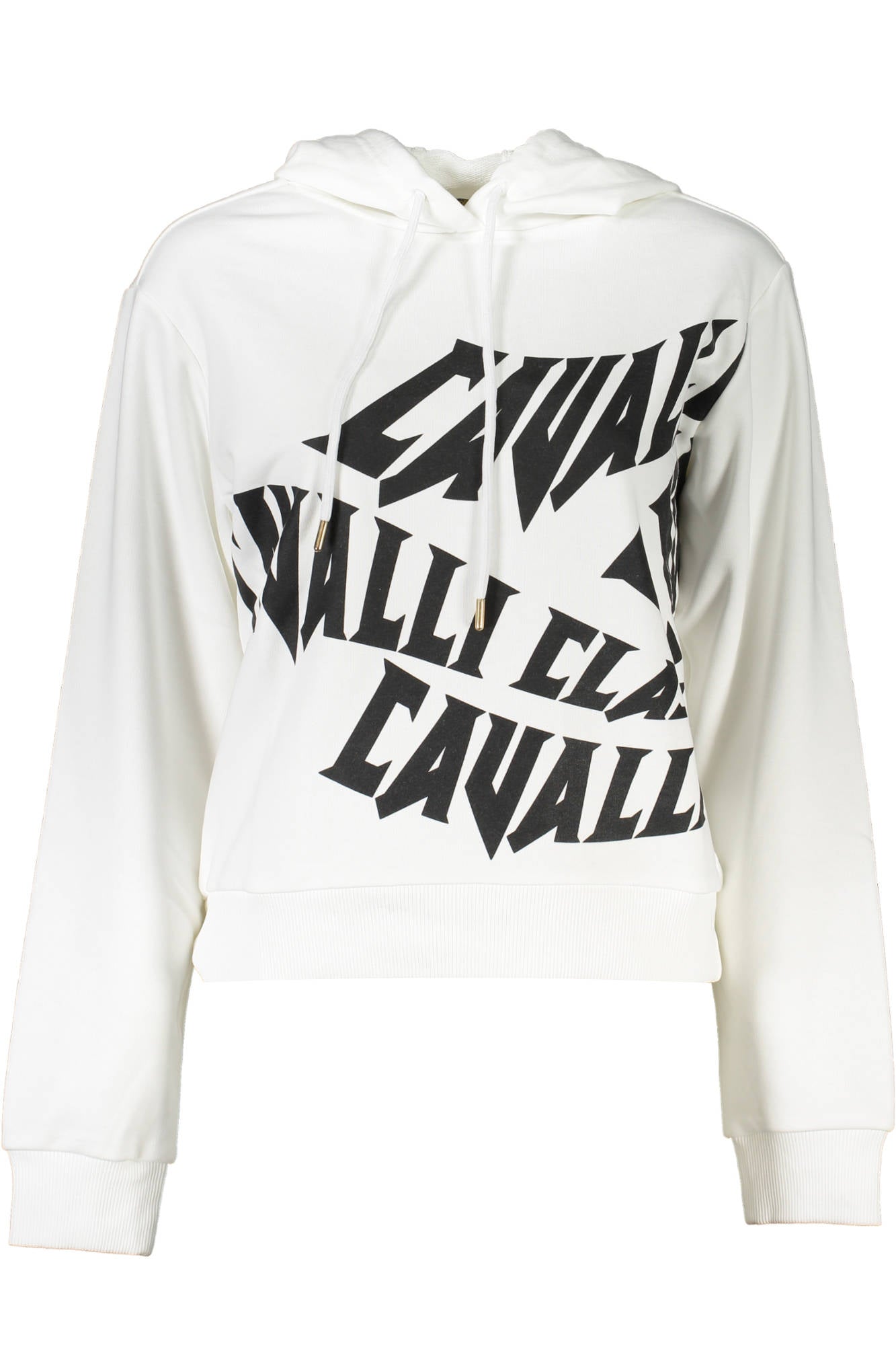 Cavalli Class Felpa Senza Zip Donna Bianco"" - mem39