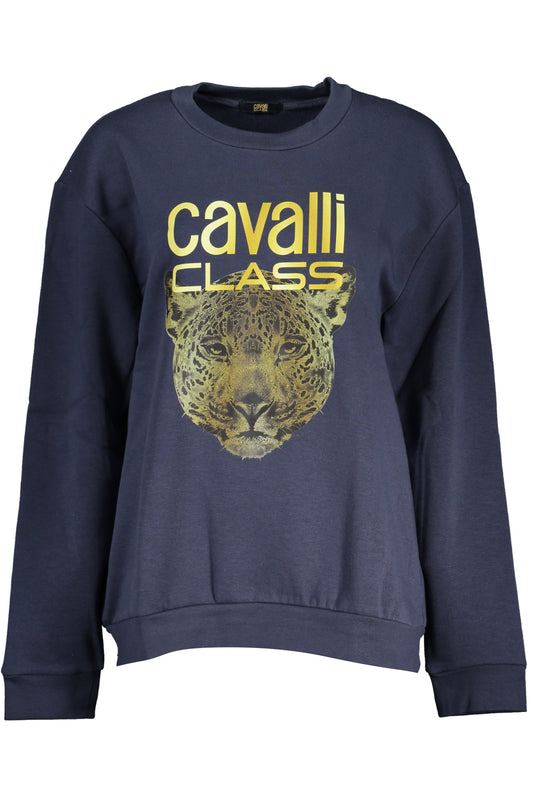 Cavalli Class Felpa Senza Zip Donna Blu"" - mem39