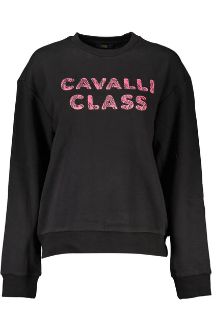 Cavalli Class Felpa Senza Zip Donna Nero"" - mem39