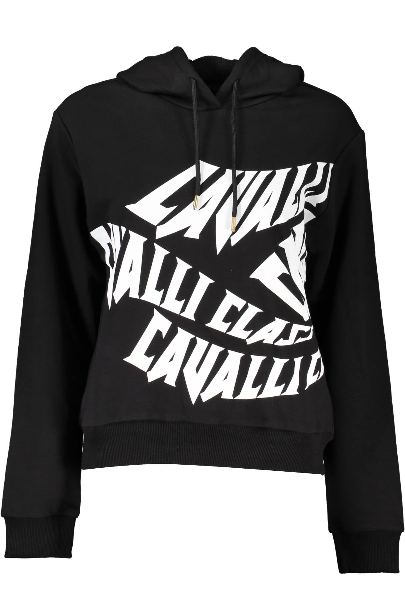 Cavalli Class Felpa Senza Zip Donna Nero"" - mem39