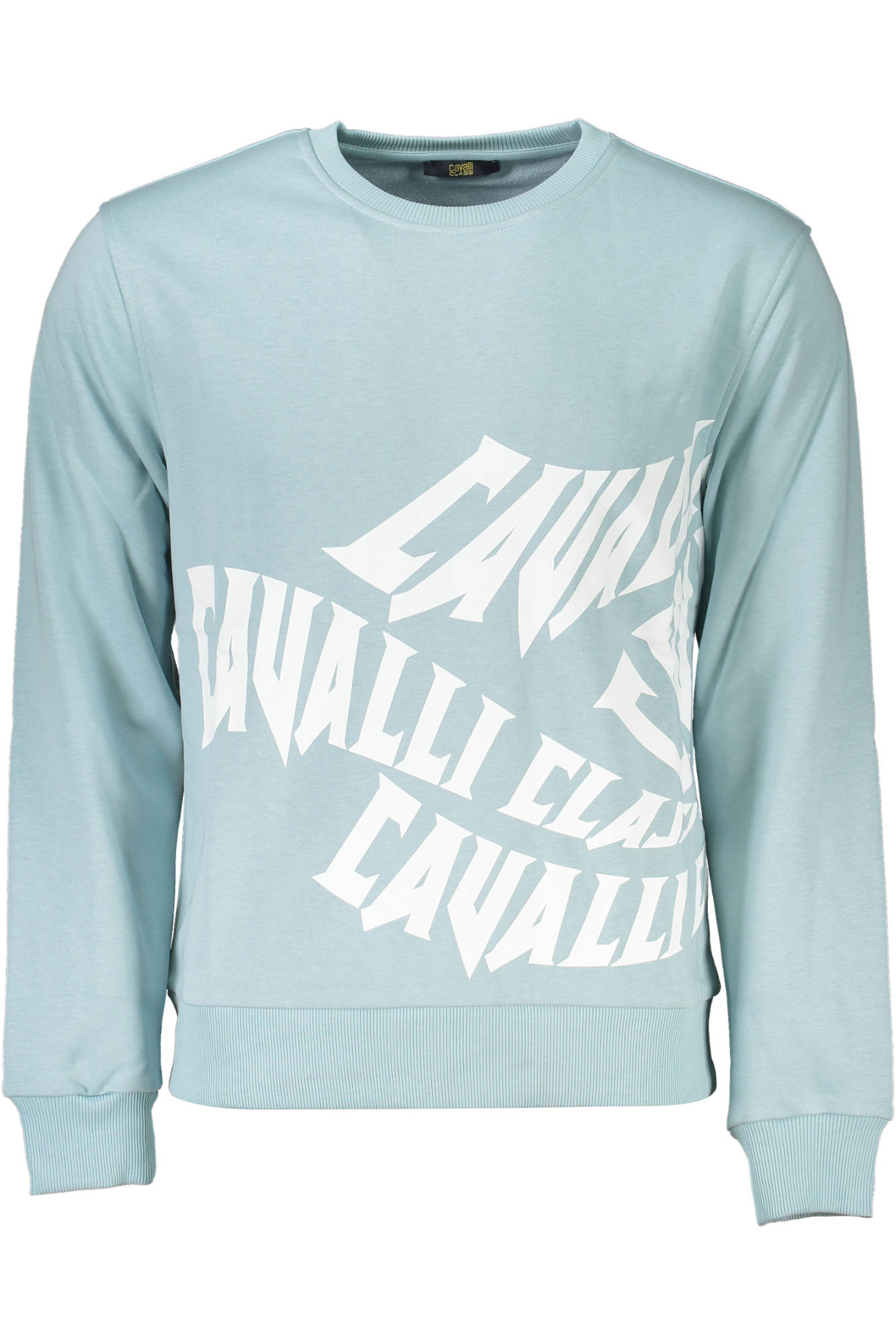 Cavalli Class Felpa Senza Zip Uomo Azzurro"" - mem39