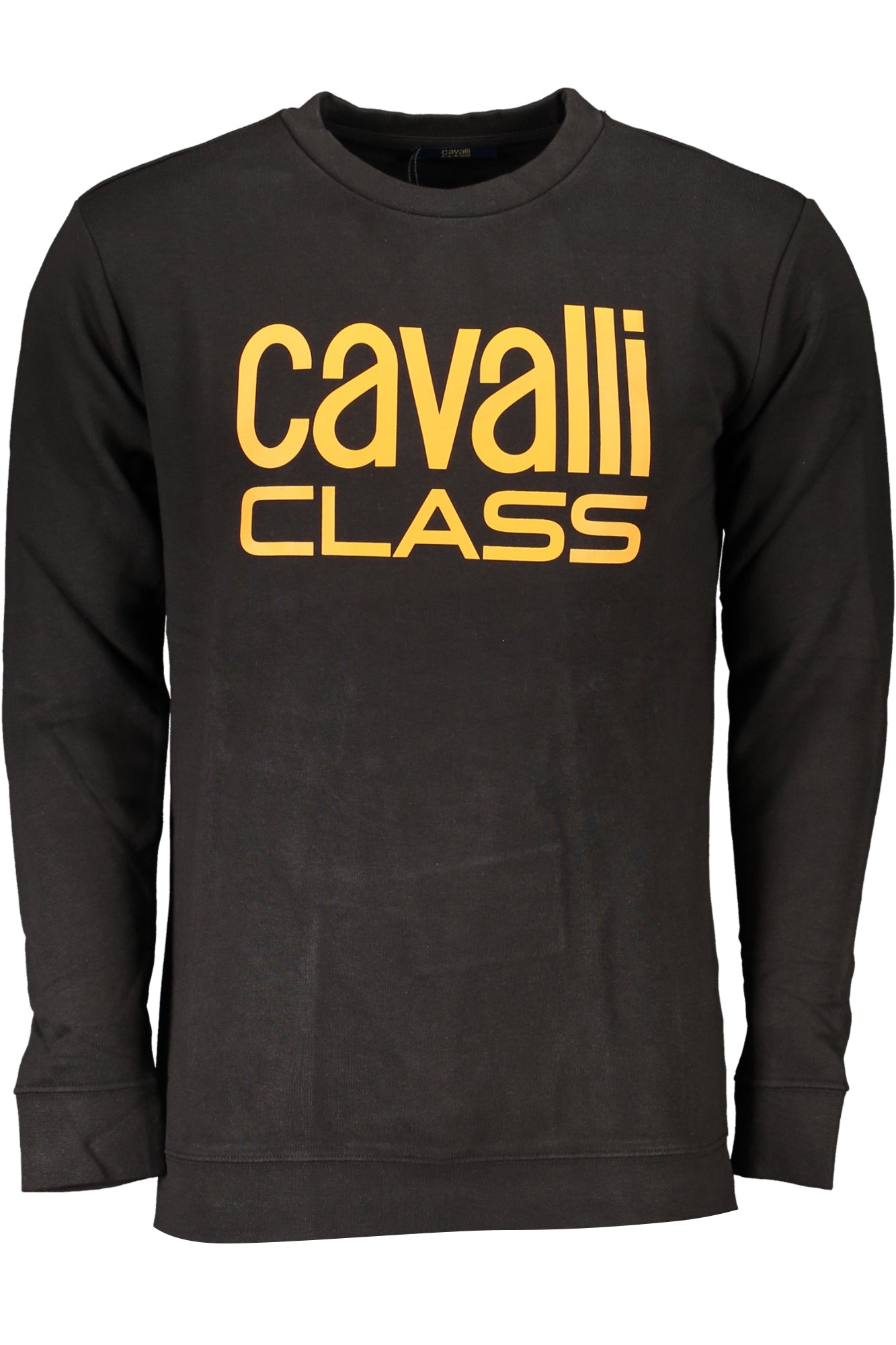 Cavalli Class Felpa Senza Zip Uomo Nero"" - mem39