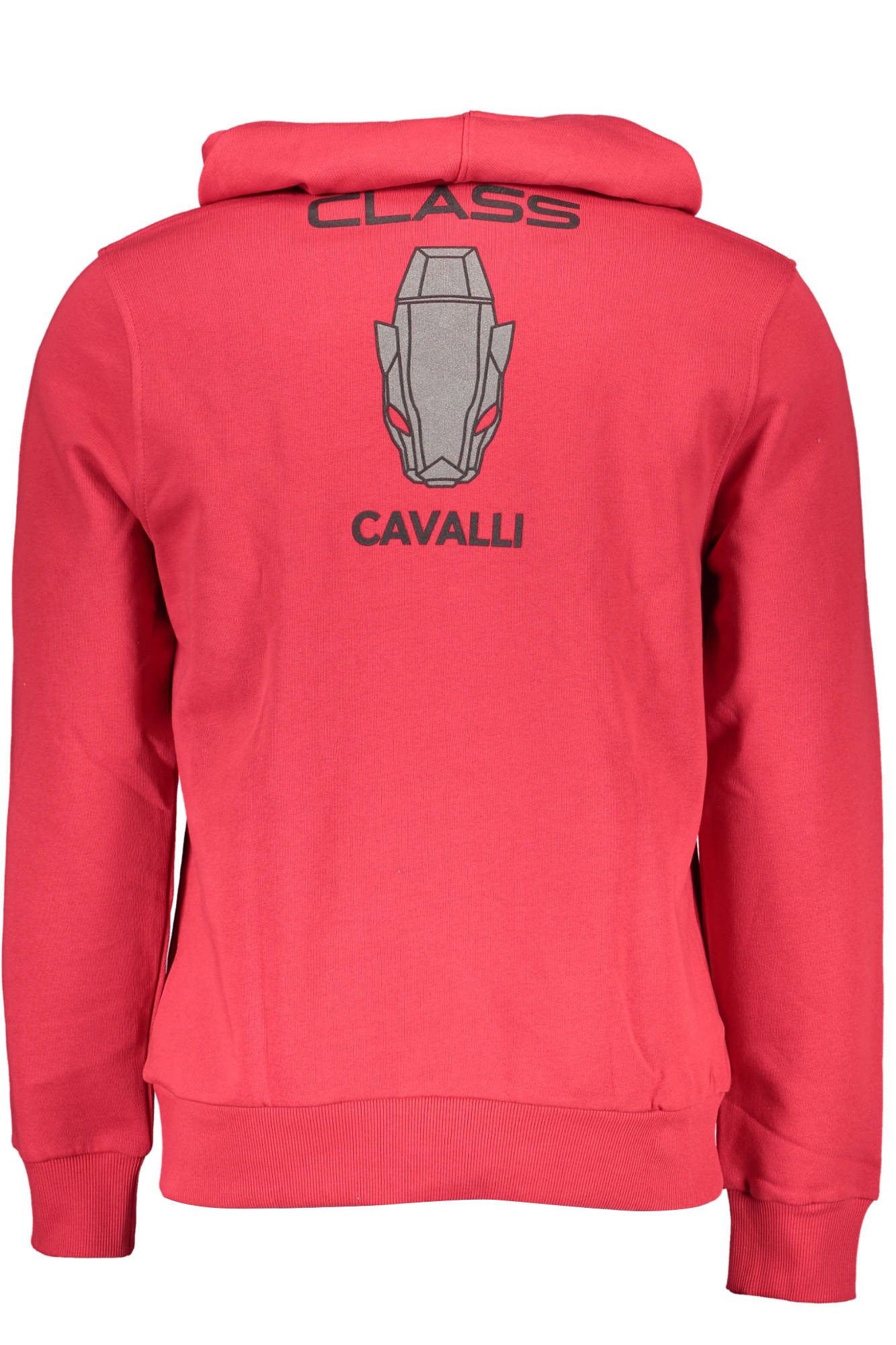 Cavalli Class Felpa Senza Zip Uomo Rosso - mem39