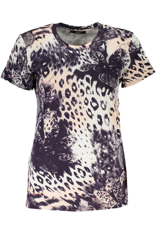 Cavalli Class T-Shirt Maniche Corte Donna Rosa"" - mem39