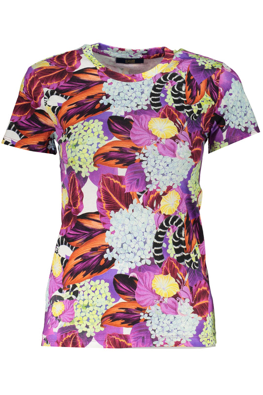 Cavalli Class T-Shirt Maniche Corte Donna Viola"" - mem39