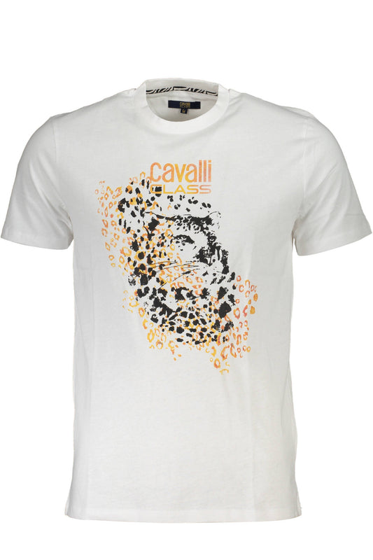 Cavalli Class Herren-T-Shirt mit kurzen Ärmeln