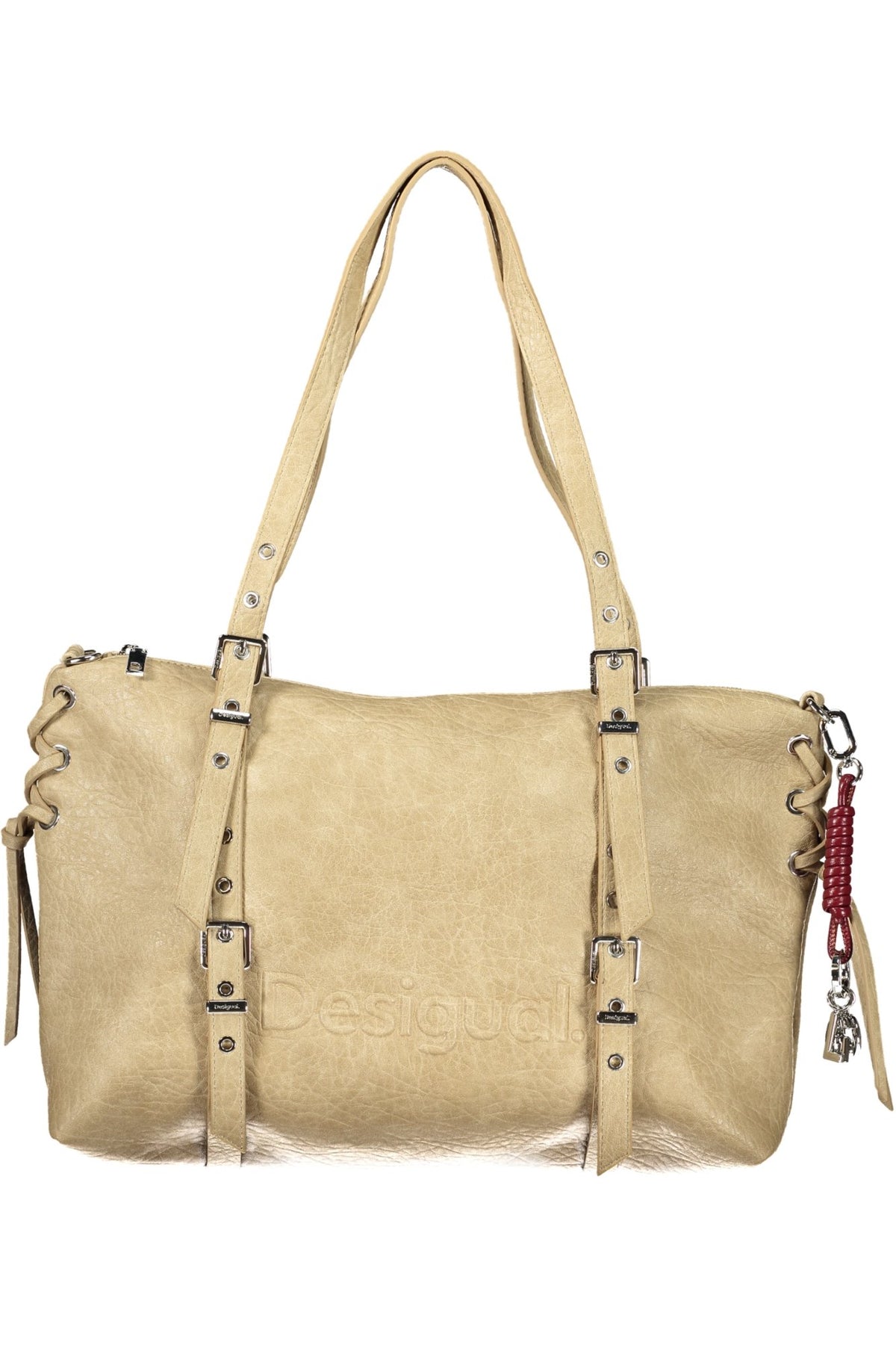 DESIGUAL BORSA DONNA BEIGE
