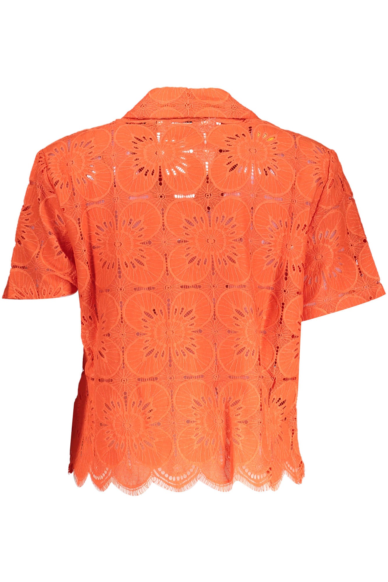 Desigual Camicia Maniche Corte Donna Arancio"" - mem39