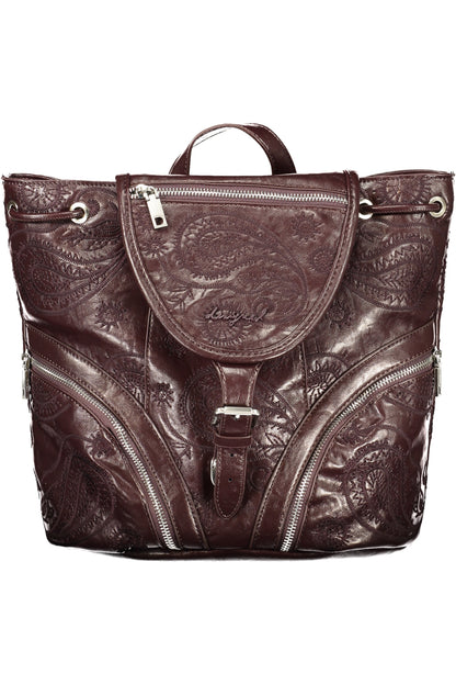 DESIGUAL ZAINO DONNA MARRONE