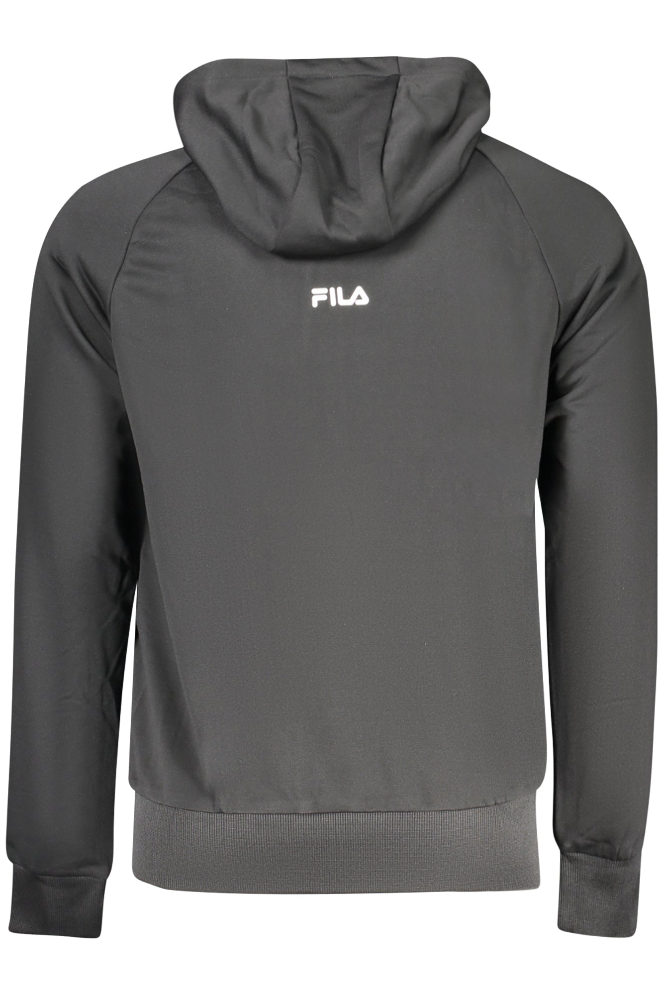 Fila Felpa Con Zip Uomo Nero - mem39