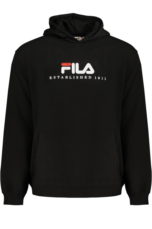 Fila Felpa Senza Zip Uomo Nero"" - mem39