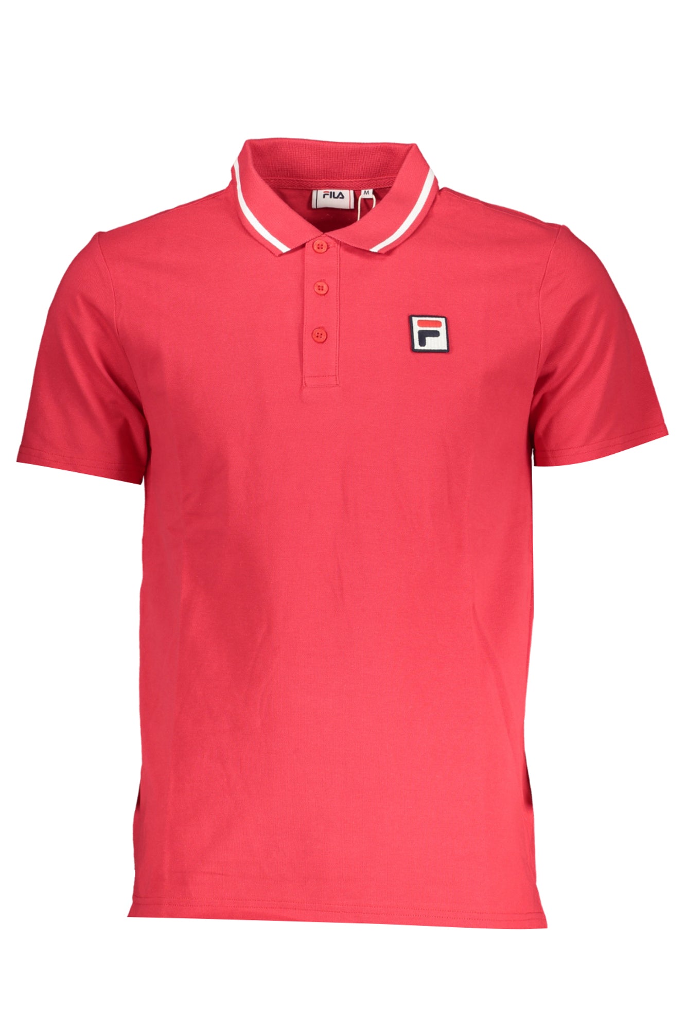 Fila Polo Maniche Corte Uomo Rosso - mem39