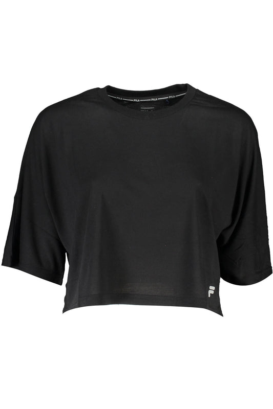 Fila T-Shirt Maniche Corte Donna Nero - mem39