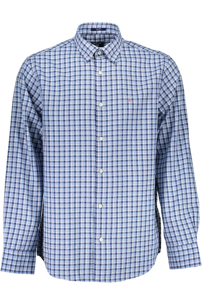 Gant Camicia Maniche Lunghe Uomo Azzurro"" - mem39