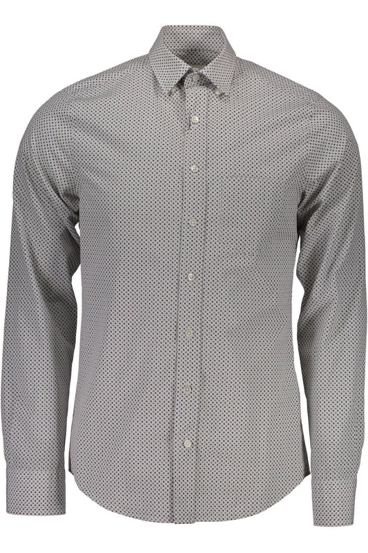 Gant Camicia Maniche Lunghe Uomo Bianco - mem39