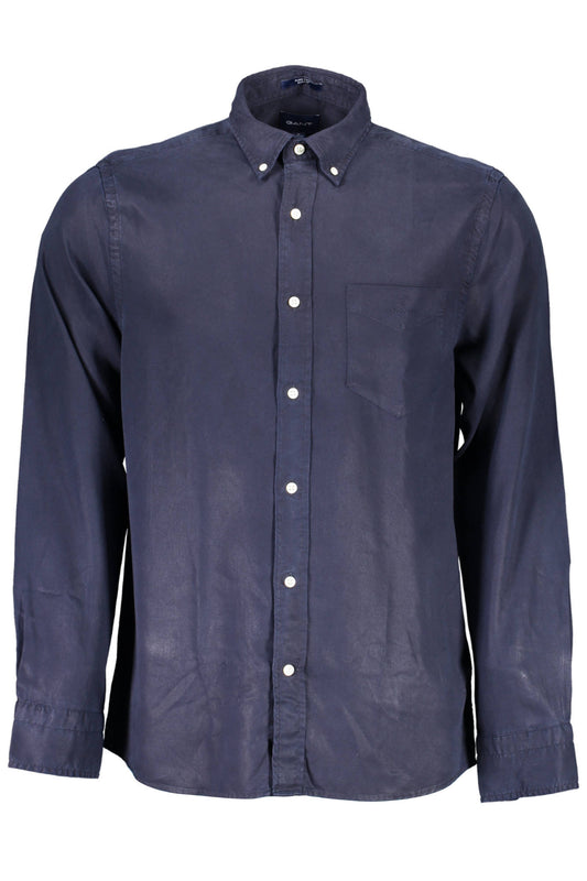 Gant Camicia Maniche Lunghe Uomo Blu - mem39