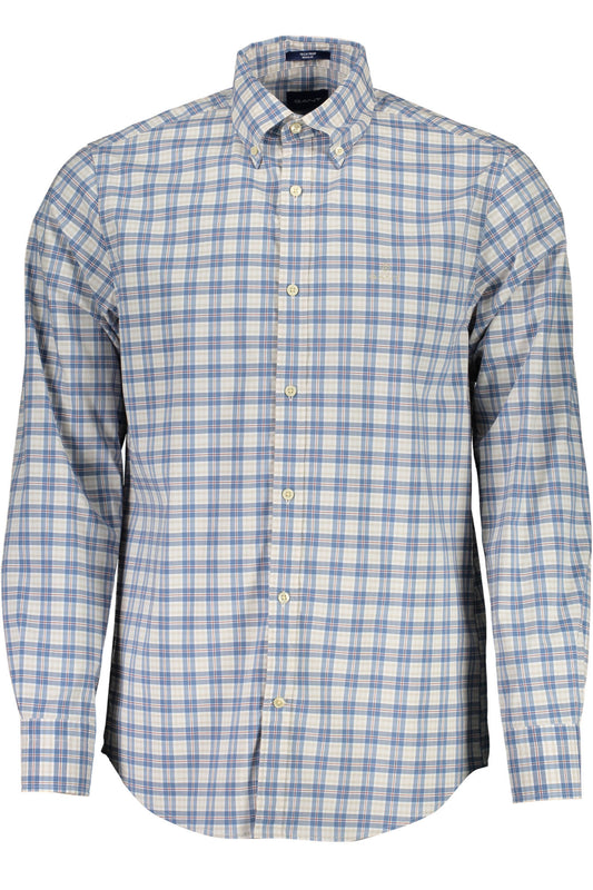 Gant Camicia Maniche Lunghe Uomo Blu"" - mem39