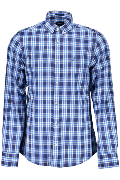 Gant Camicia Maniche Lunghe Uomo Blu - mem39