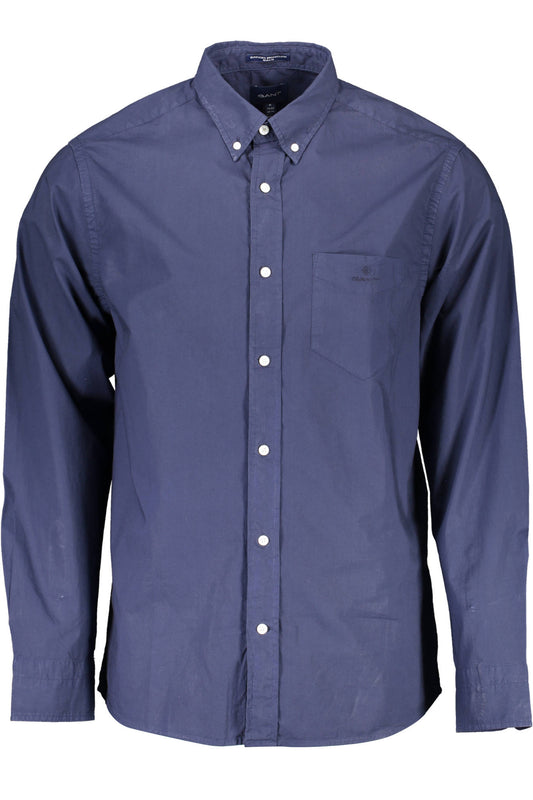 Gant Camicia Maniche Lunghe Uomo Blu - mem39