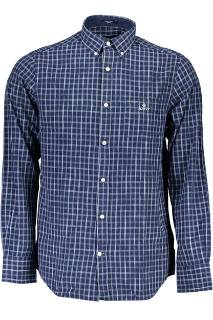 Gant Camicia Maniche Lunghe Uomo Blu - mem39