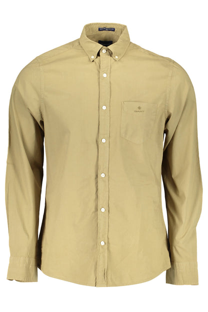 Gant Camicia Maniche Lunghe Uomo Verde - mem39