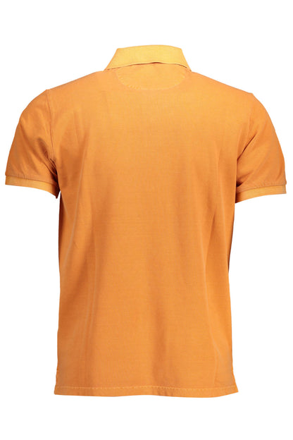 Gant Polo Maniche Corte Uomo Arancio - mem39