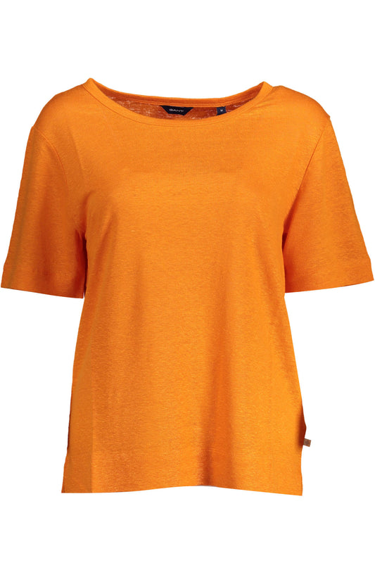 Gant T-Shirt Maniche Corte Donna Arancio - mem39