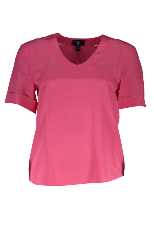 Gant T-Shirt Maniche Corte Donna Rosa - mem39