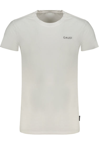 Gaudì T-Shirt Maniche Corte Uomo Bianco"" - mem39