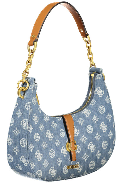 Guess Jeans Borsa Donna Azzurro"" - mem39