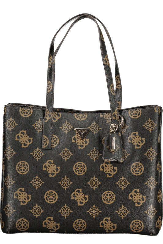 GUESS JEANS BORSA DONNA MARRONE