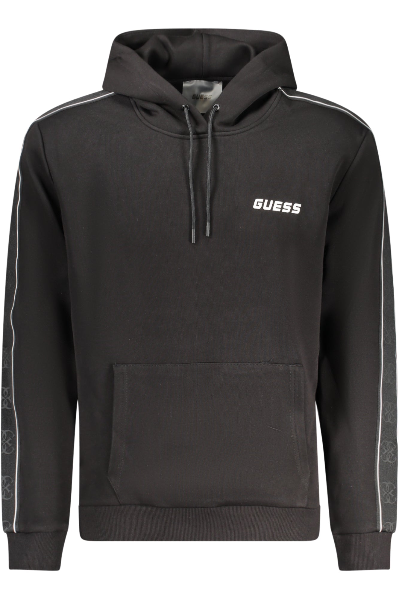 Guess Jeans Felpa Senza Zip Uomo Nero"" - mem39