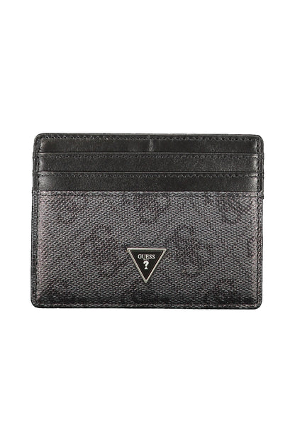 GUESS JEANS PORTAFOGLIO UOMO NERO