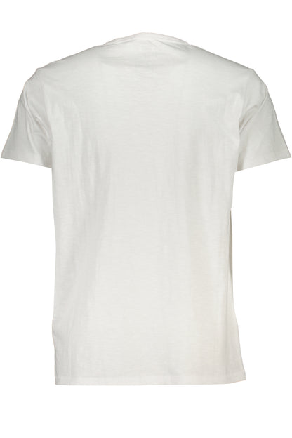 Guess Jeans T-Shirt Maniche Corte Uomo Bianco - mem39