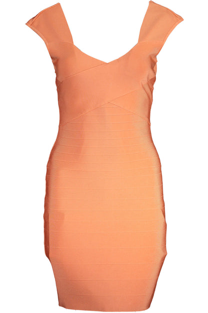 Guess Marciano Abito Corto Donna Arancio"" - mem39